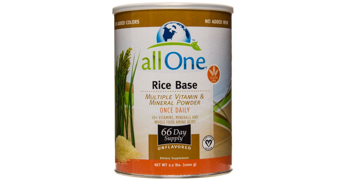 AllOne RiceBase Vitamin/Mineral Powder Azure Standard