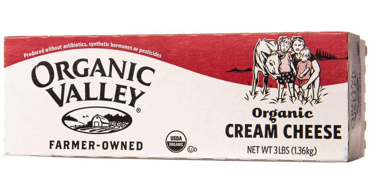 Organic Valley Bulk Cream Cheese, Organic - Azure Standard