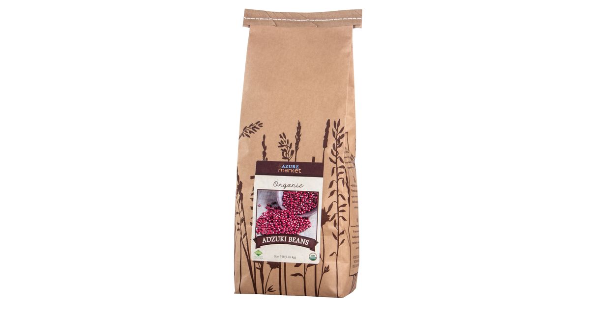 25397　あずき Azure Market Organics Adzuki Beans, Organic - Azure Standard