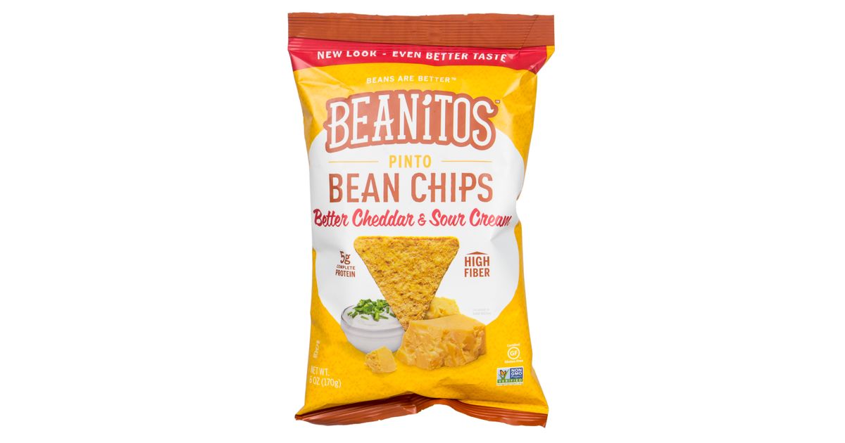 Beanitos Pinto Bean Chips, Better Cheddar & Sour Cream Azure Standard