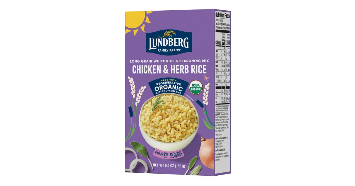 Lundberg Rice & Seasoning Mix, Chicken & Herb, Organic - Azure Standard