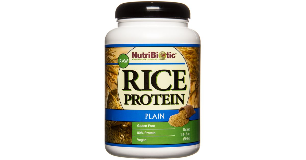 Nutribiotic Rice Protein, Plain - Azure Standard