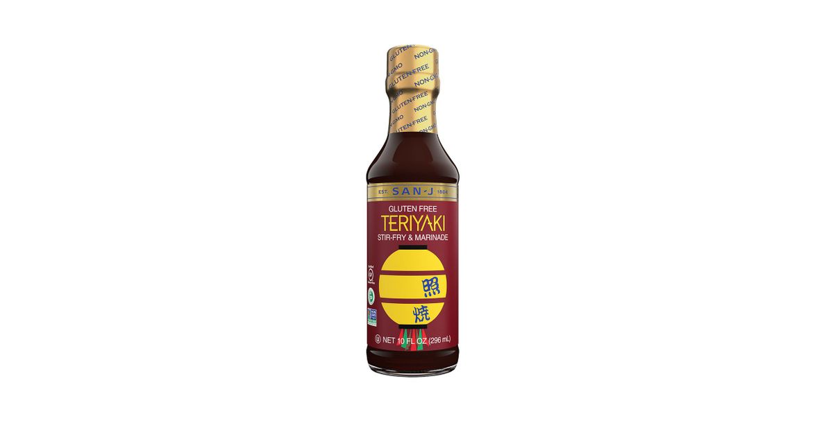 TSUYAKAO α 40g 3個 San-J Teriyaki Sauce, Gluten Free - Azure Standard