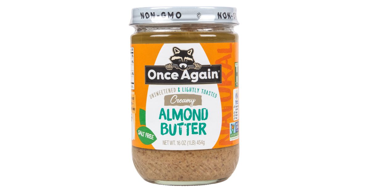 Once Again Nut Butter, Inc. Almond Butter, Creamy, Lightly Toasted