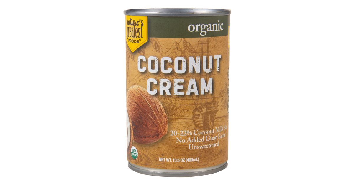 Nature's Greatest Foods Coconut Cream, Organic - Azure Standard