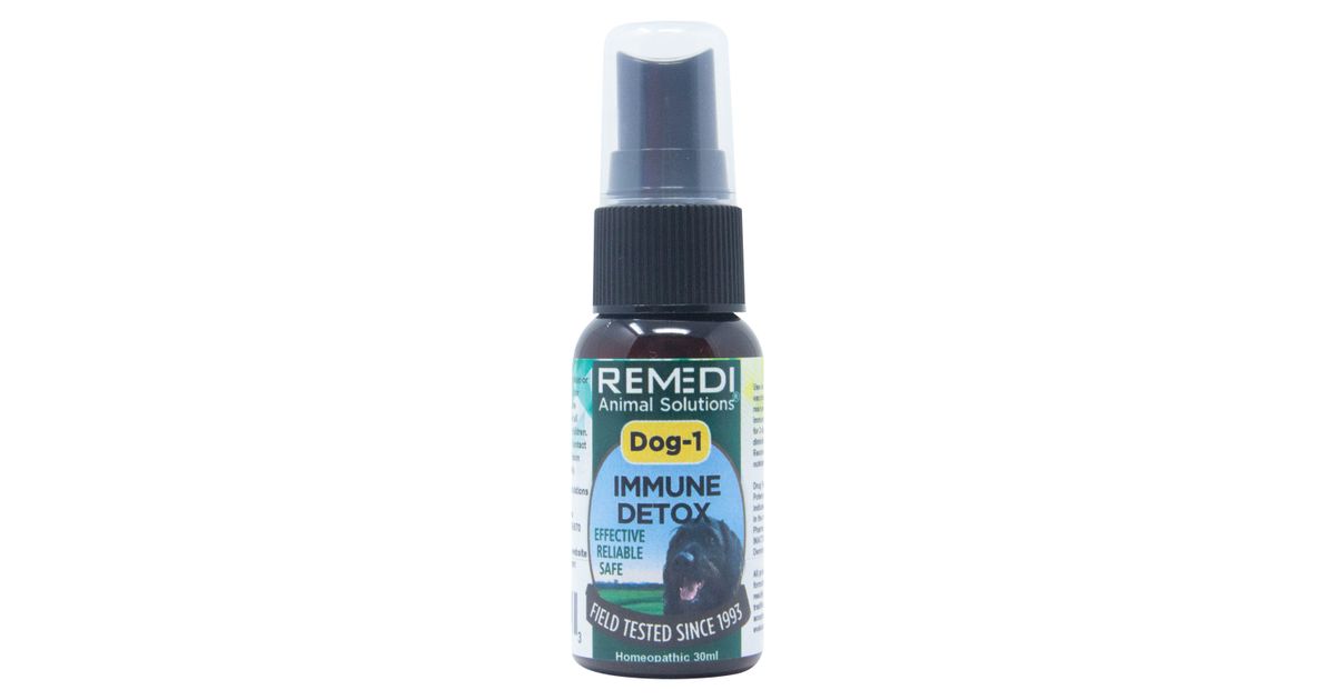Remedi Animal Solutions DOG1 Immune Detox Azure Standard