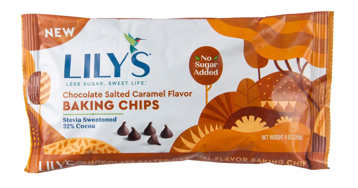 Lily's Baking Chips, Salted Caramel, Stevia Sweet - Azure ...