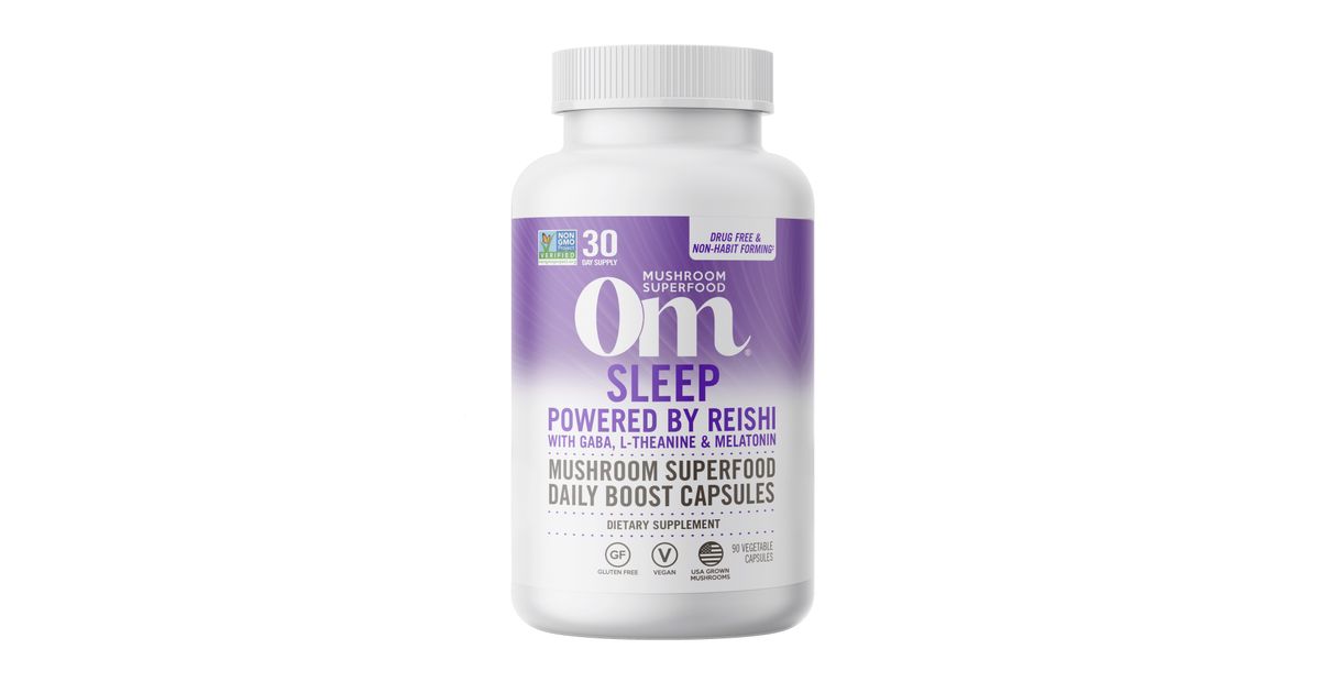 OM Mushroom Superfood Sleep, Mushroom Superfood Azure Standard