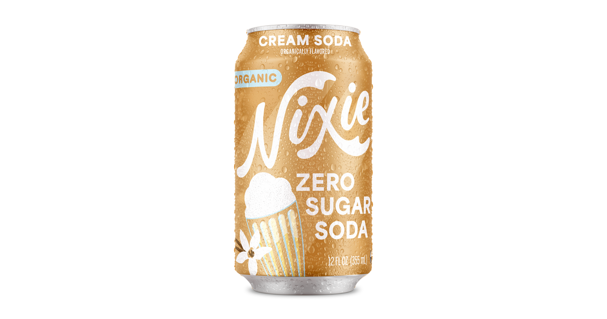 Nixie Zero Sugar Soda, Cream Soda, Organic - Azure Standard