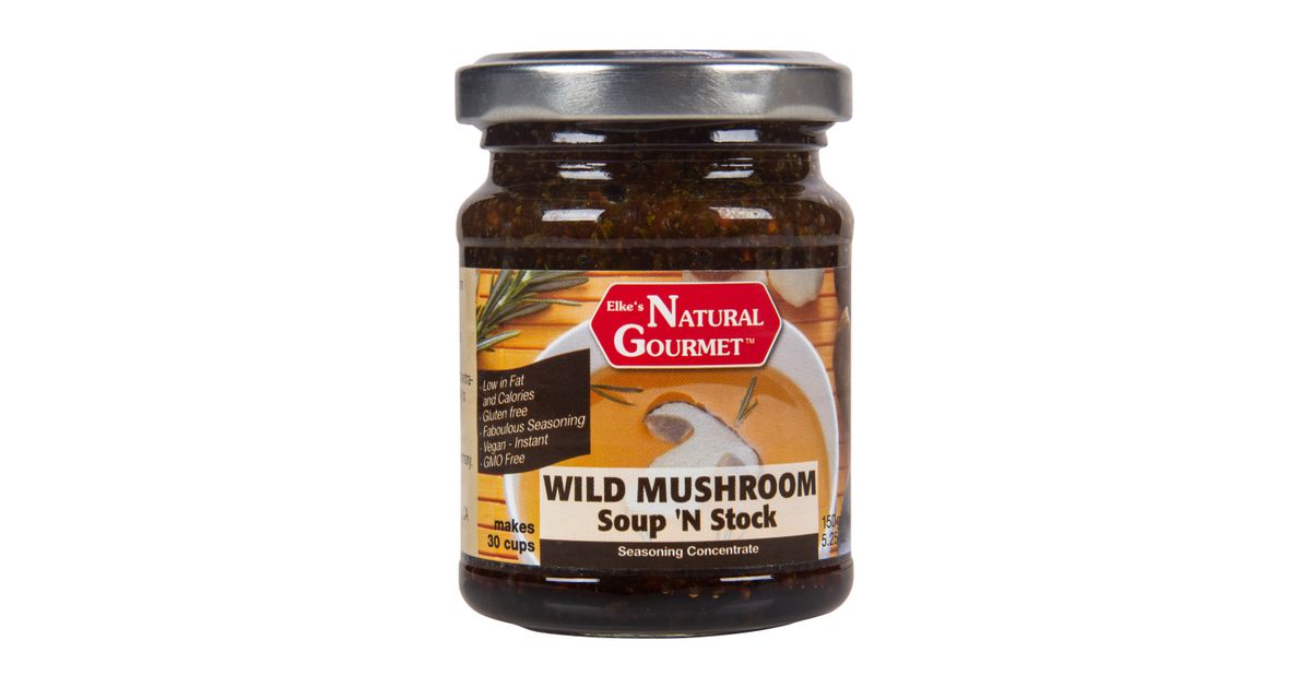 The Organic Gourmet Soup 'N Stock, Mushroom Seasoning, Concentrate