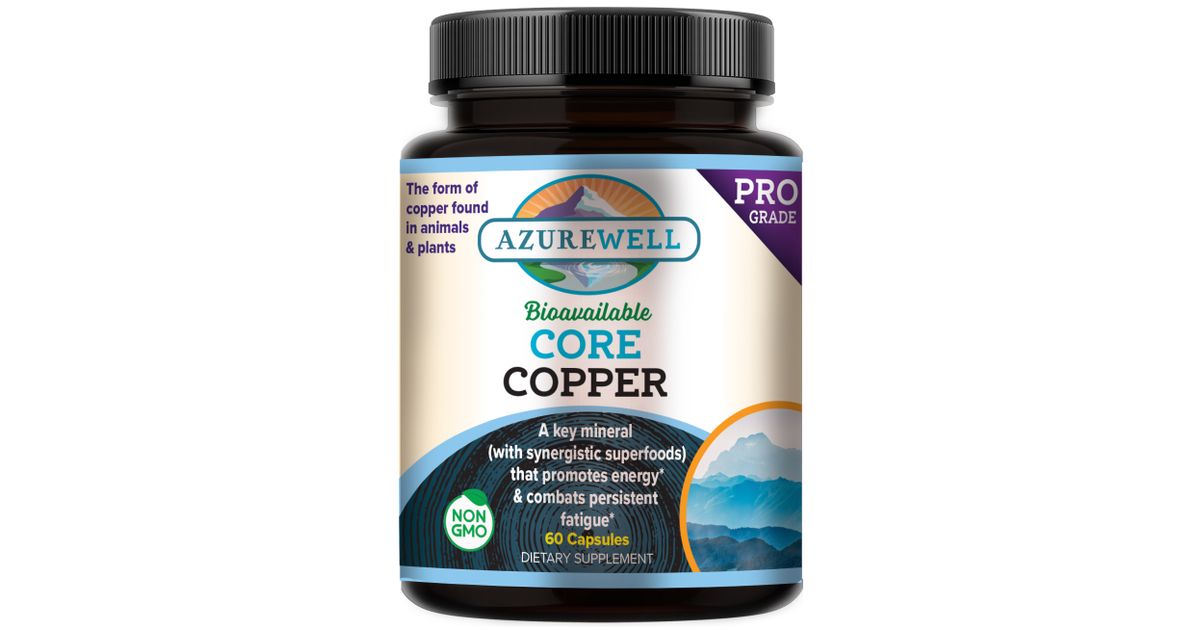AzureWell Core Copper (Bisglycinate Chelate) - Azure Standard