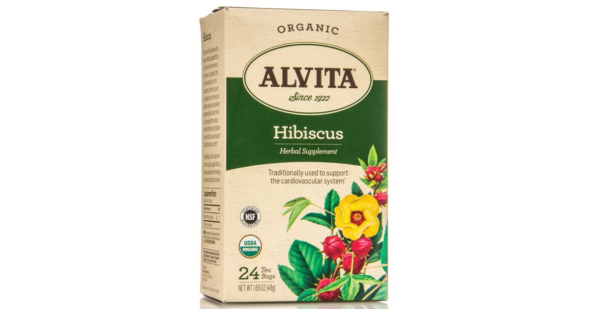 Alvita Hibiscus Tea, Organic - Azure Standard