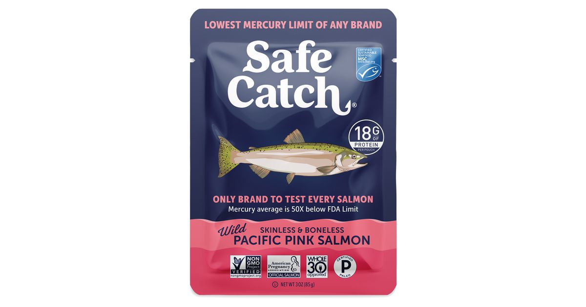 Safe Catch Wild Pink Salmon, Pouch - Azure Standard