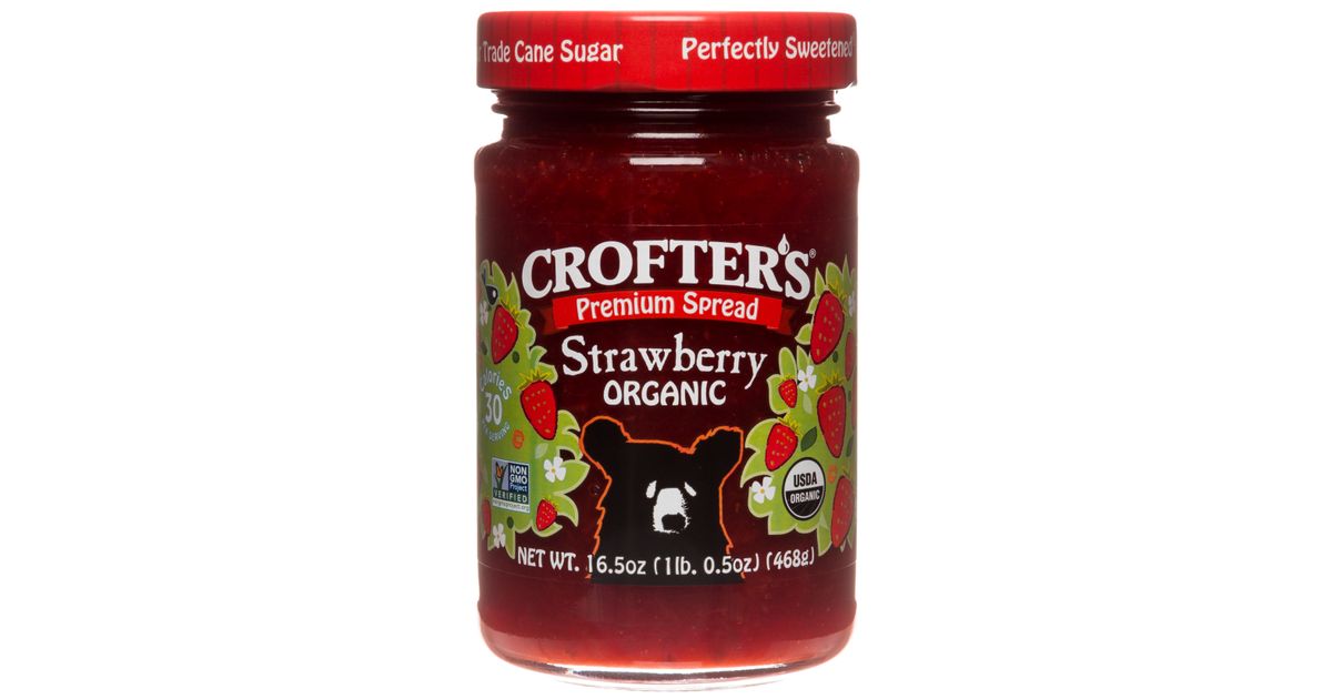Crofter's Strawberry Premium Spread, Organic - Azure Standard