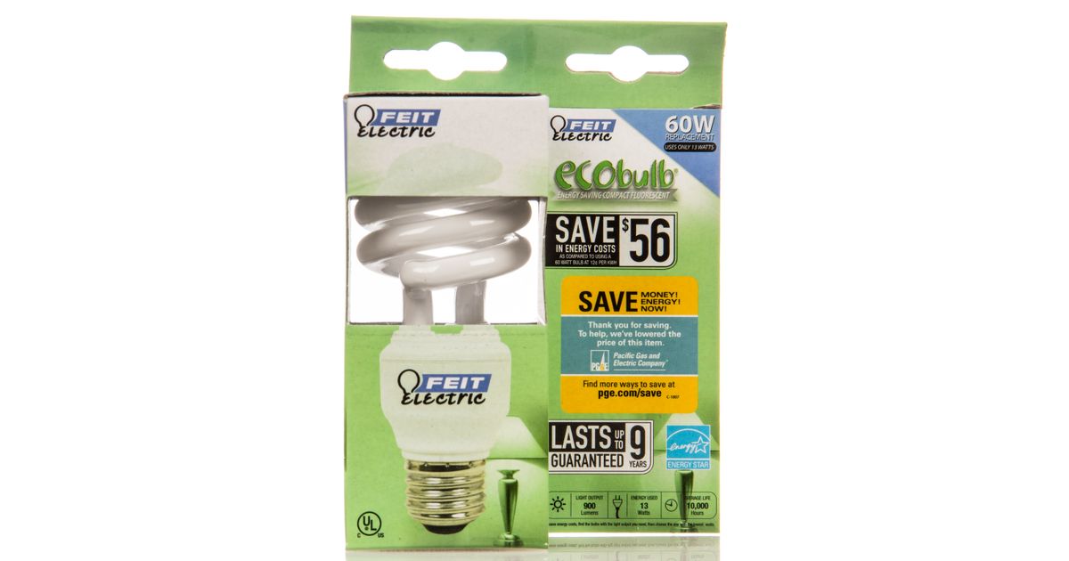 Feit Electric 13 Watt Compact Fluorescent Light Twist Eco Bulbs