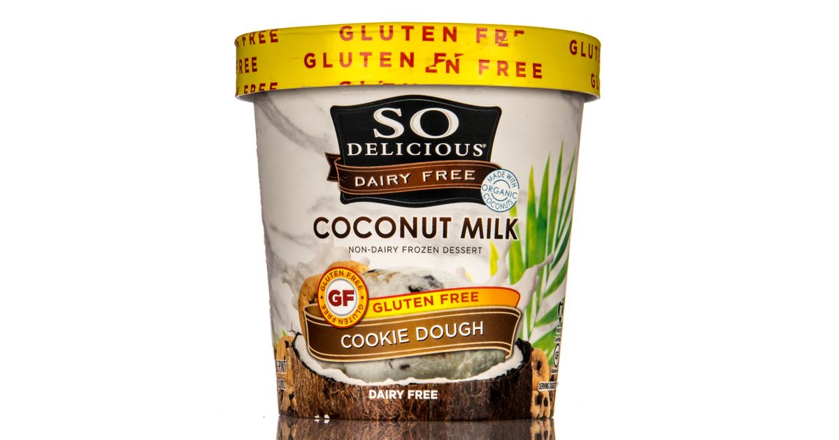 So Delicious Coconut Milk Frozen Dessert, Cookie Dough, Gluten Free
