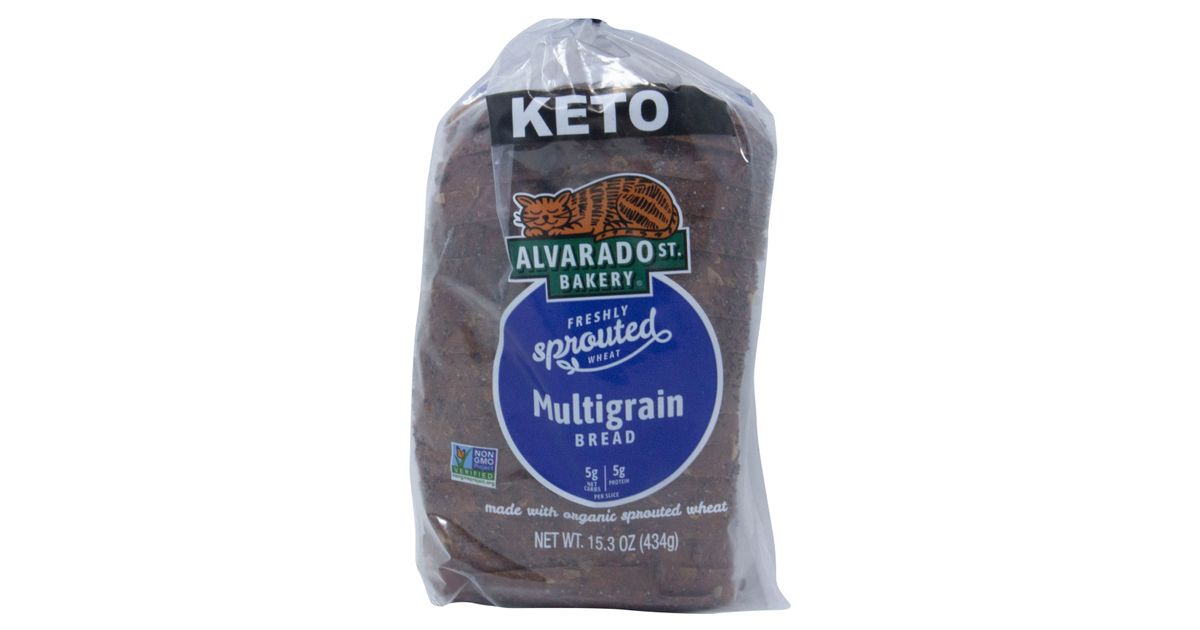 Alvarado Street Bakery Sprouted Wheat Multigrain Bread, Keto, Frozen
