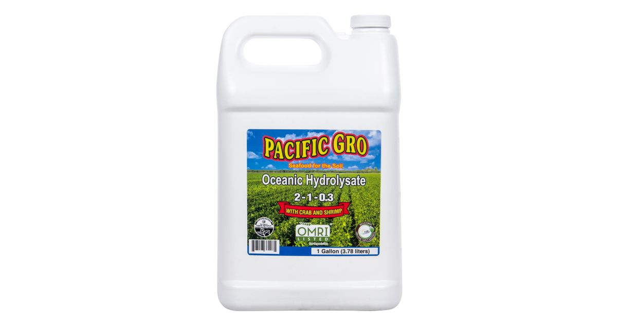 @@Pacific Gro Oceanic Hydrolysate 2-1-0.3, Fertilizer - Azure Standard