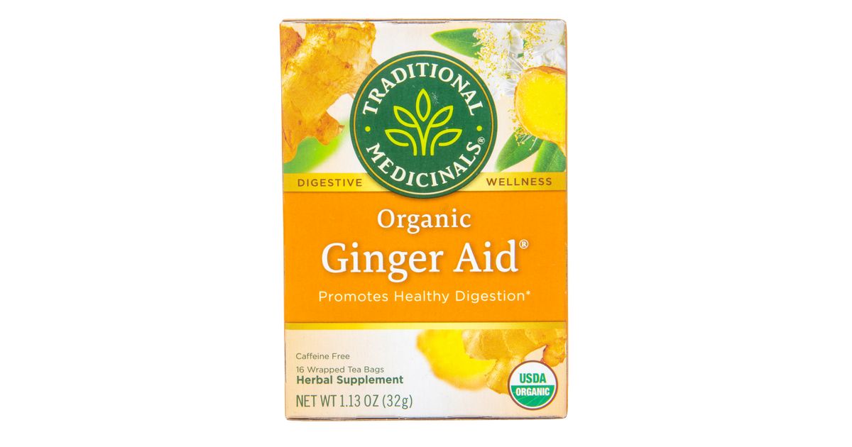 Traditional Medicinals GingerAid Tea, Organic Azure Standard