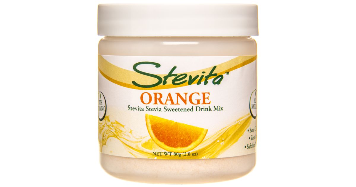 Stevita Orange Stevia Drink Mix Azure Standard