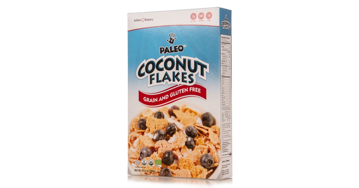 Julian Bakery Paleo, Cereal, Coconut Flakes Azure Standard