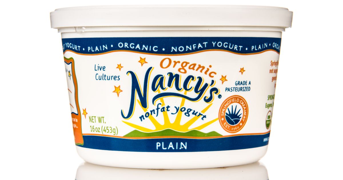 Nancy's Yogurt, Plain Nonfat, Organic Azure Standard