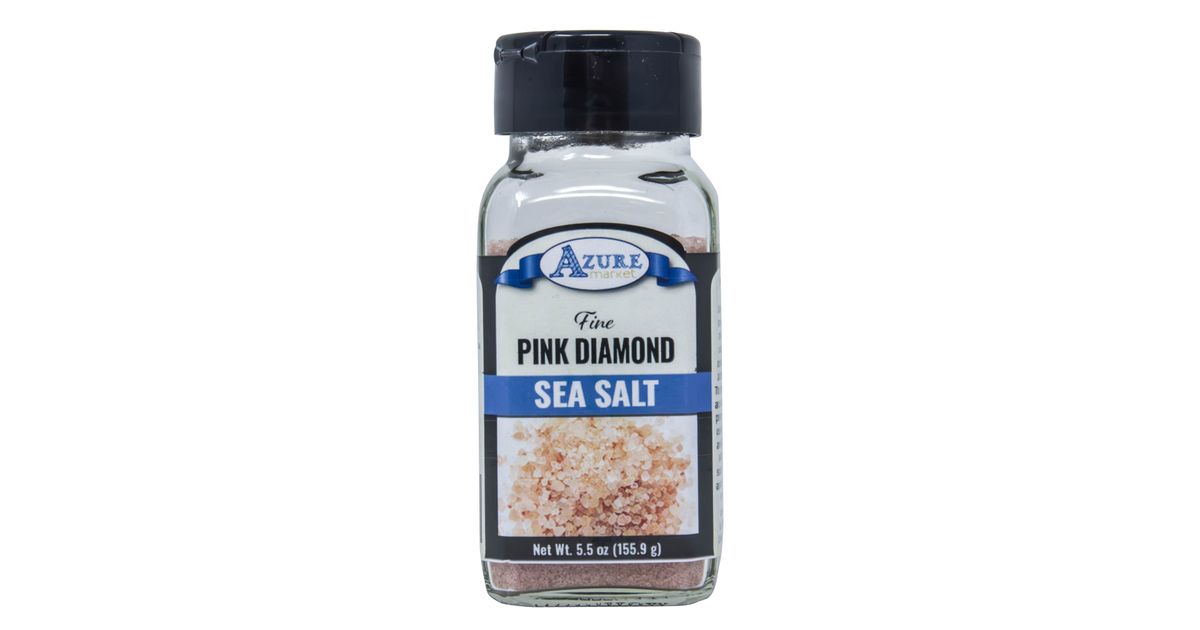 Azure Market Sea Salt, Pink Diamond, Fine - Azure Standard