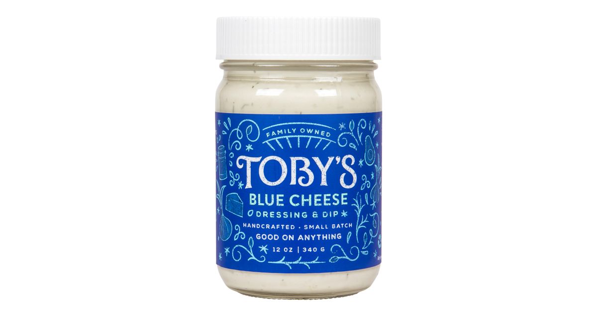 Toby's Blue Cheese Salad Dressing Azure Standard