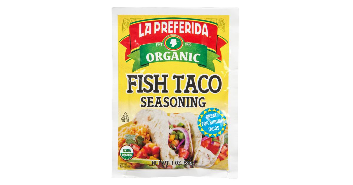 La Preferida Fish Taco Seasoning, Organic Azure Standard
