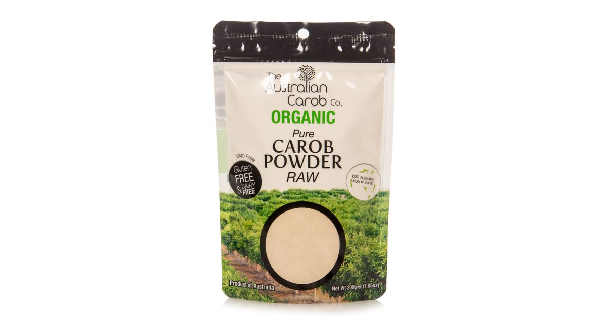 The Australian Carob Co. Pure Carob Powder, Raw, Organic Azure Standard