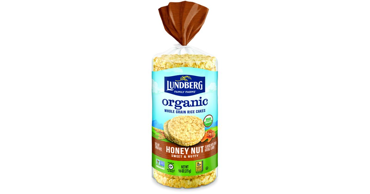 Lundberg Rice Cakes, Honey Nut, GF, Organic Azure Standard