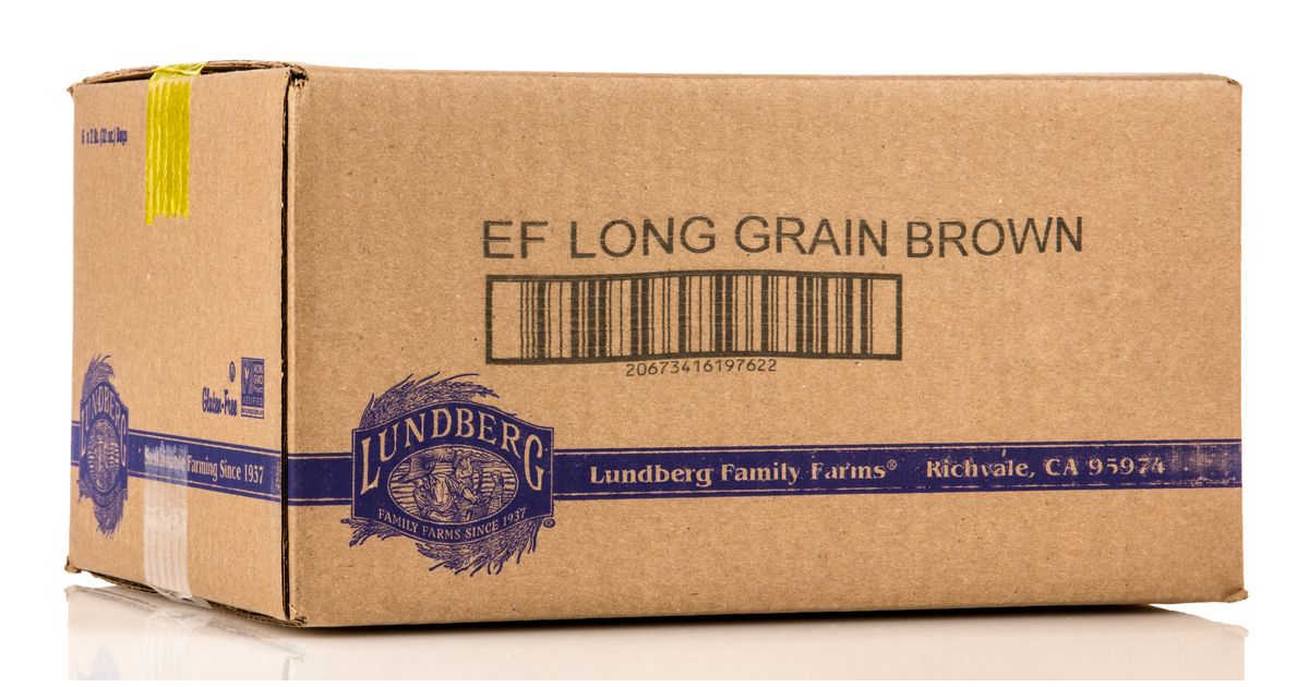 Lundberg Rice, Long Grain Brown, Eco-Farmed, Gluten Free - Azure Standard