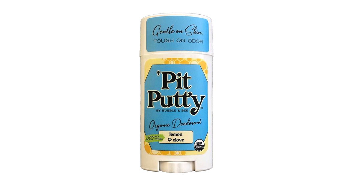 Bubble & Bee Organics Pit Putty, Original, Lemon Clove, Organic - Azure ...