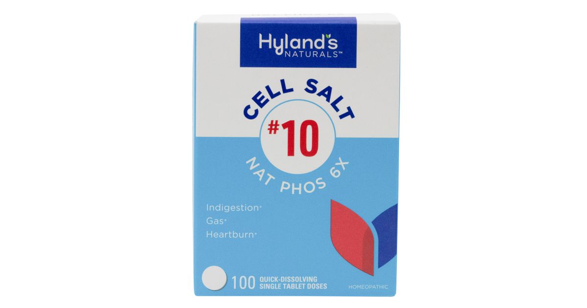 Hyland's Cell Salt 10, Nat Phos Azure Standard