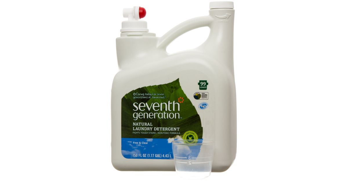 Seventh Generation Laundry Detergent, 2X Ultra Concentrated, Free