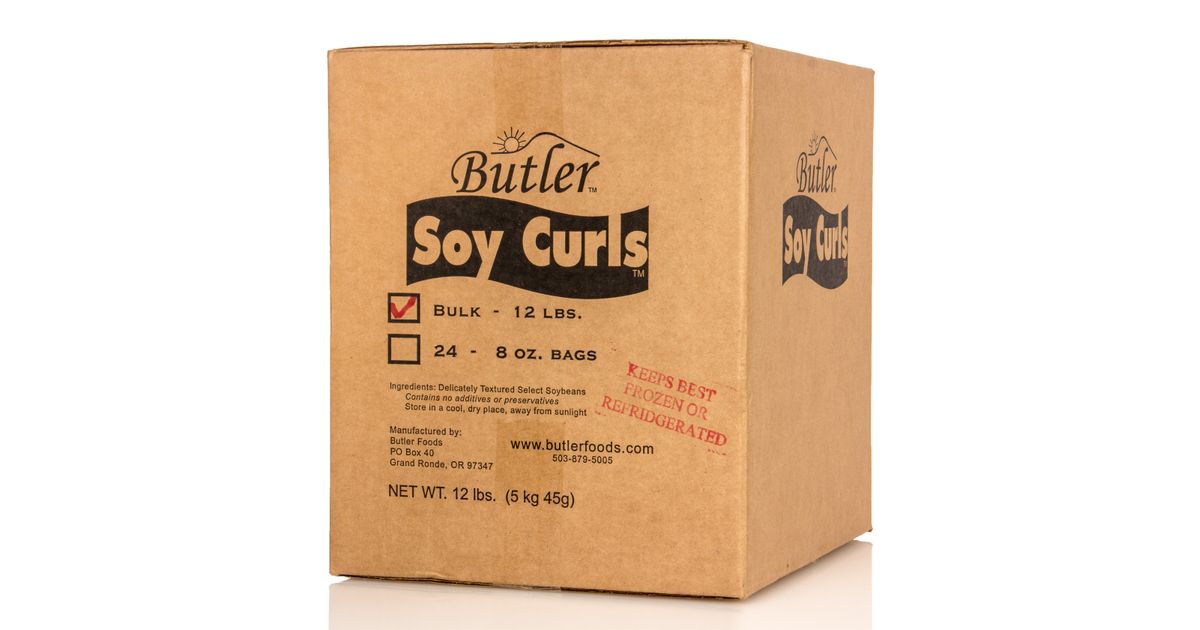 Butler Foods Soy Curls Bulk Gmo Free Azure Standard
