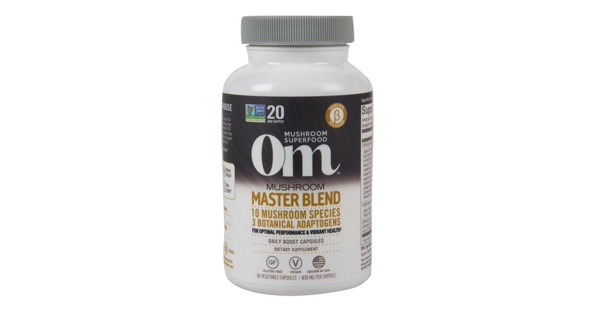 OM Mushroom Superfood Mushroom Master Blend, Mushroom Superfood Azure
