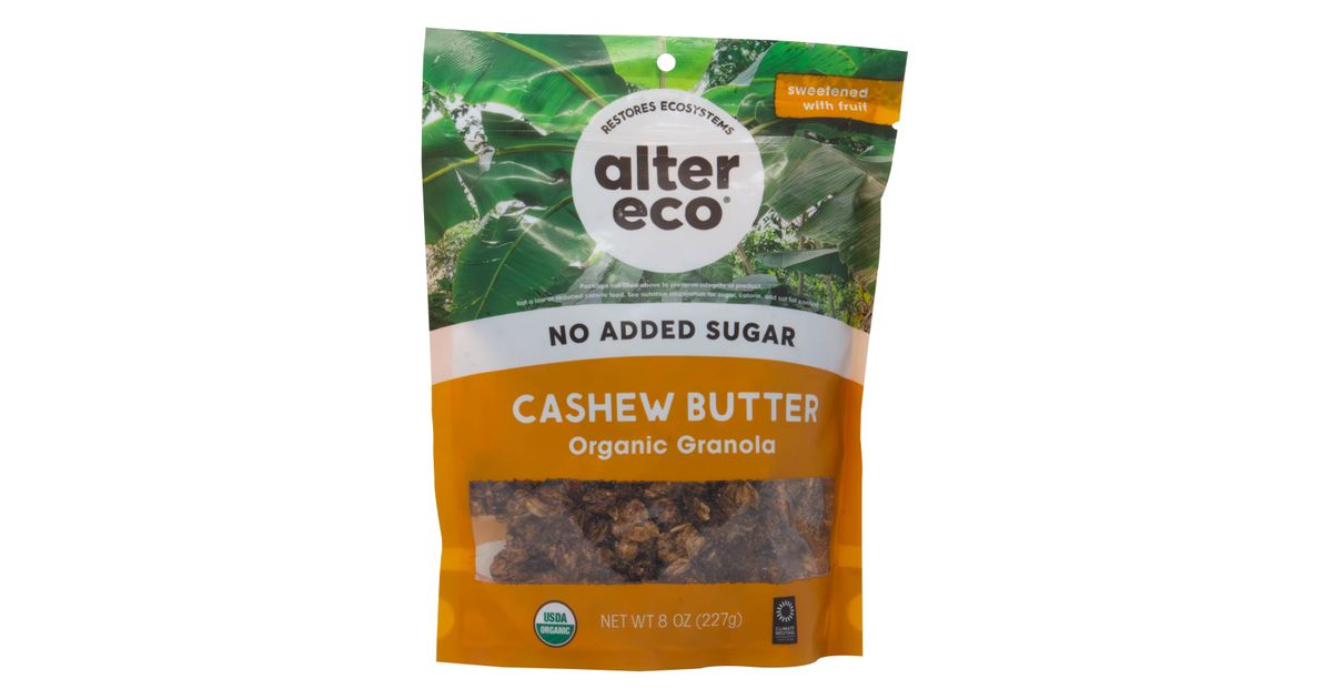 Alter Eco Granola, Cashew Butter, Organic Azure Standard