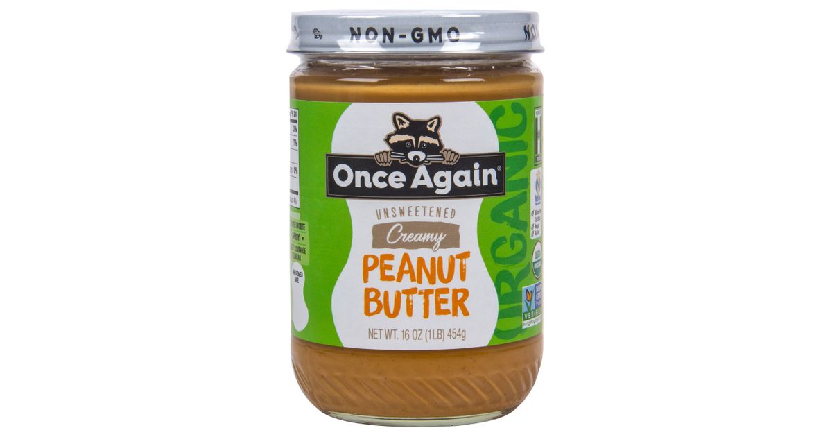 Once Again Nut Butter, Inc. Peanut Butter, Unsweetened, Creamy