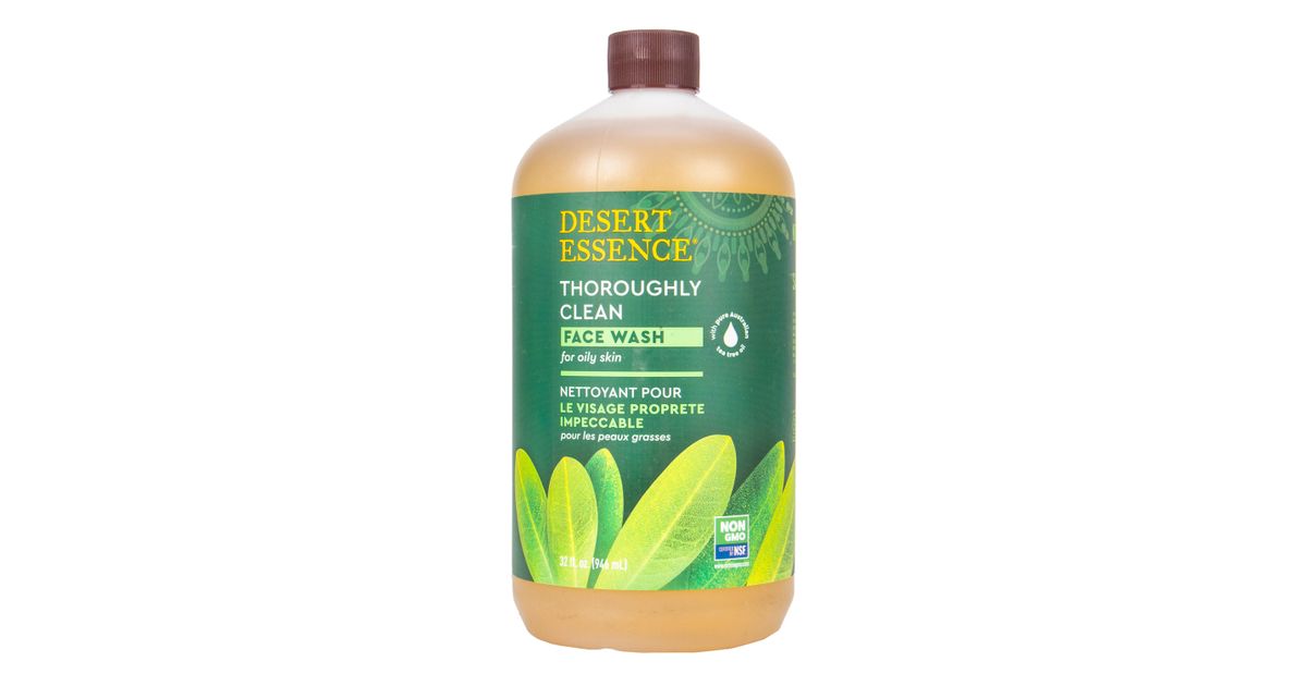 Desert essence face wash deals