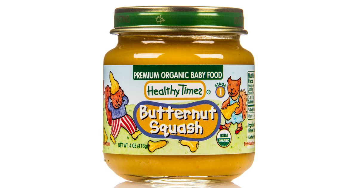 Healthy Times - Baby Food, Butternut Squash, Organic - Azure Standard