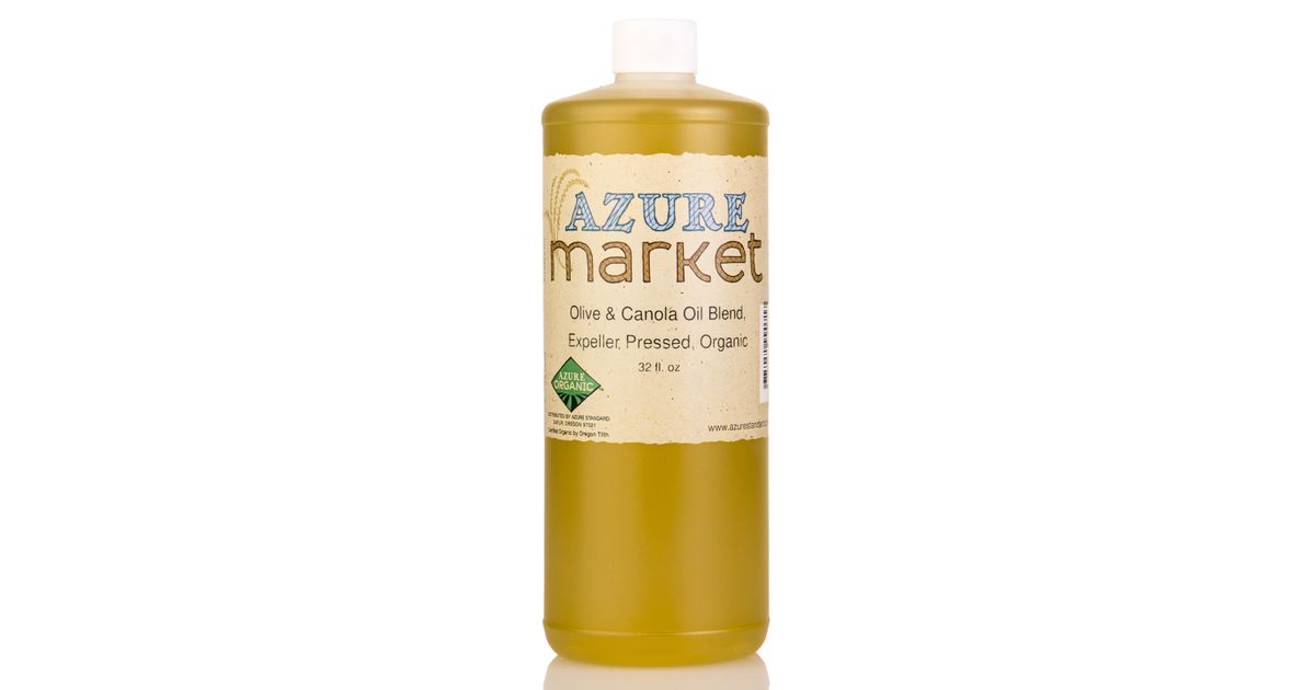 Azure Market Organics Olive & Canola Oil Blend, Expeller Pressed