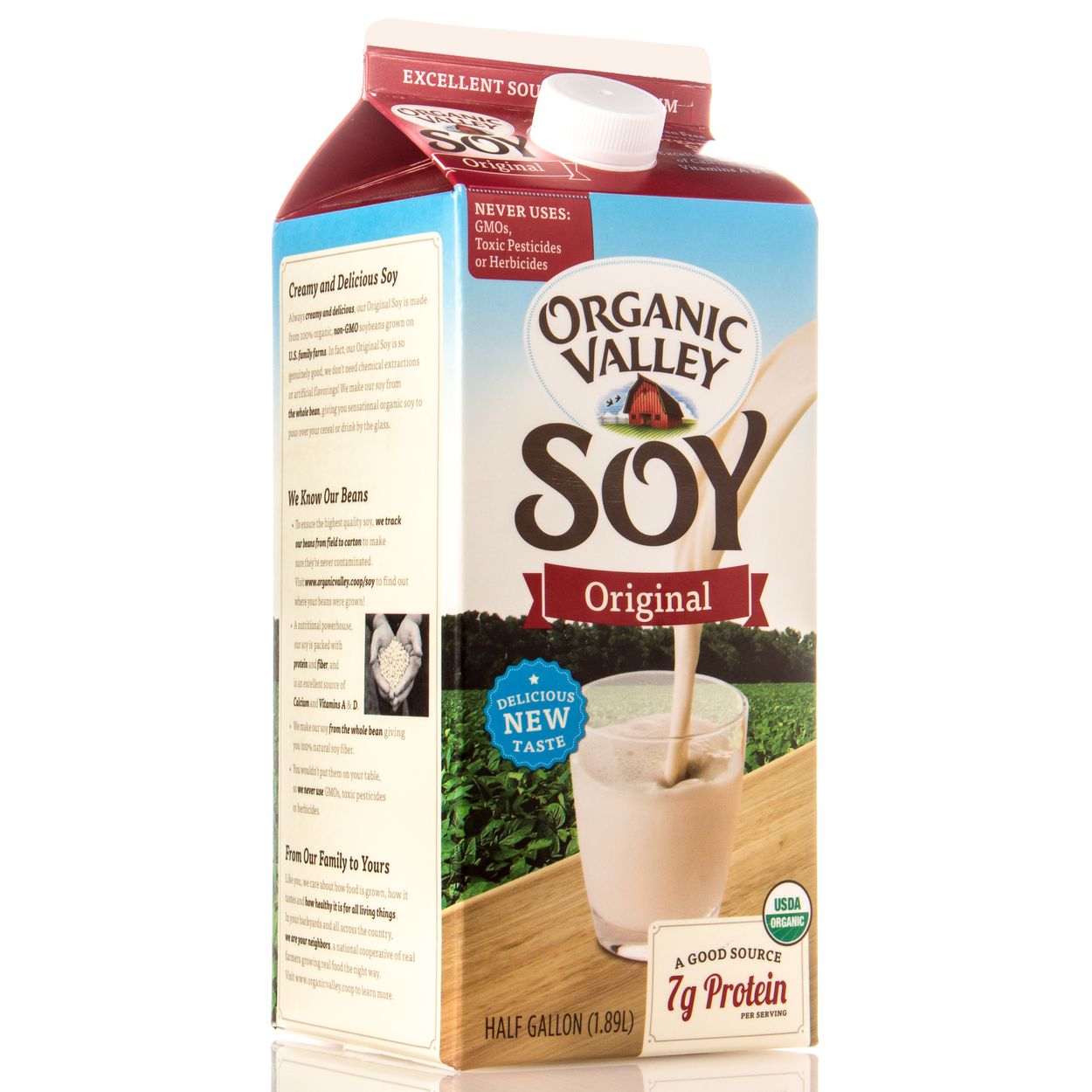 Organic Valley Soy Milk Nutrition Facts Besto Blog 