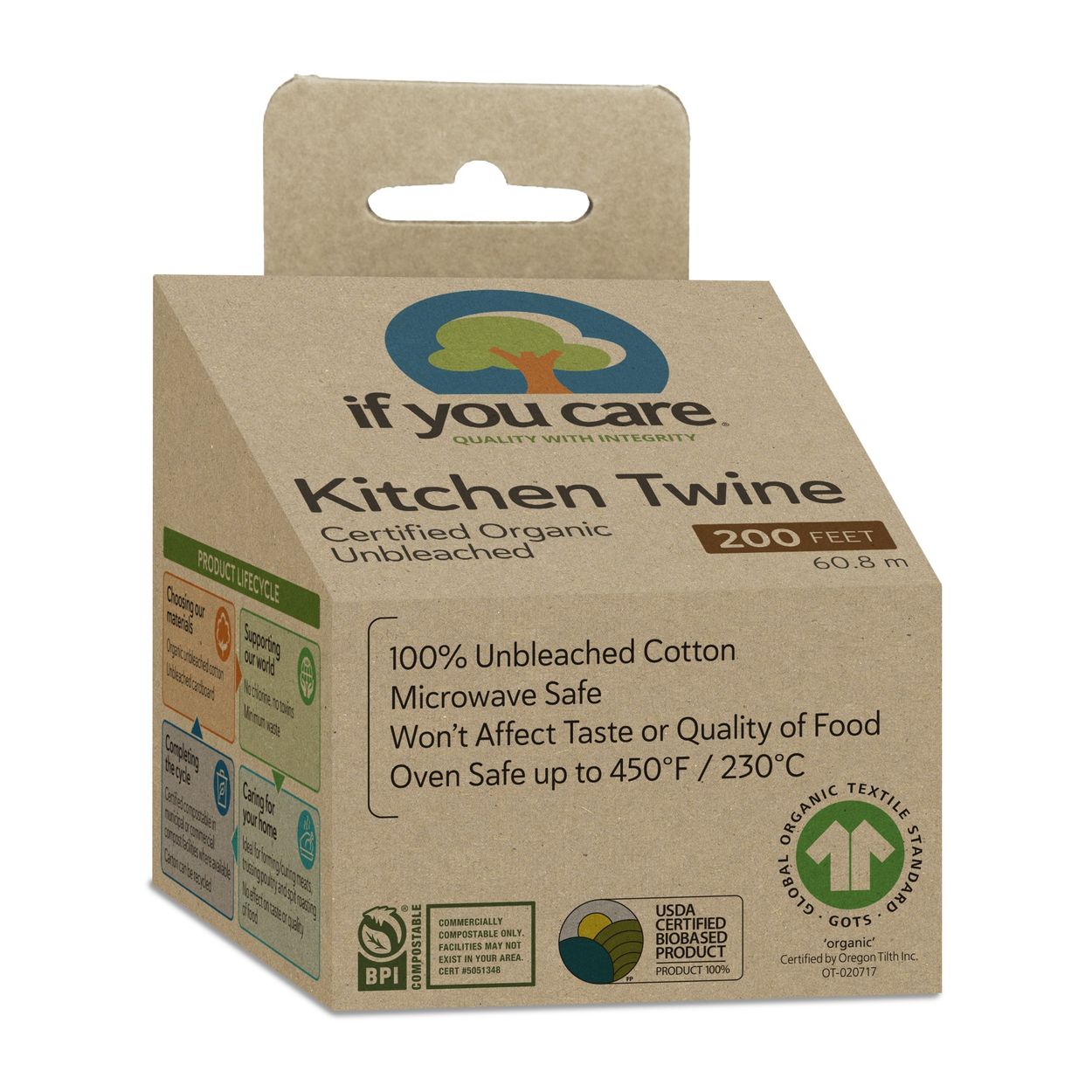 Natural Cooking Twine, Organic