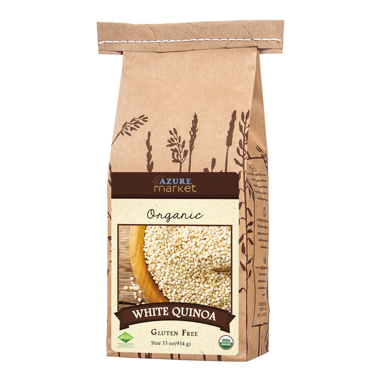 Azure Market Organics Quinoa White, Organic - Azure Standard