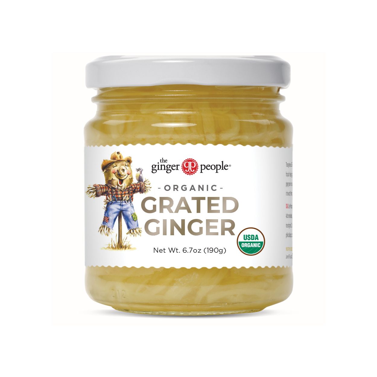 Ginger People Ginger, Grated, Organic - Azure Standard