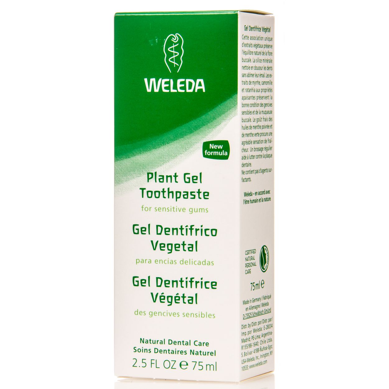 Weleda Plant Gel Toothpaste Azure Standard
