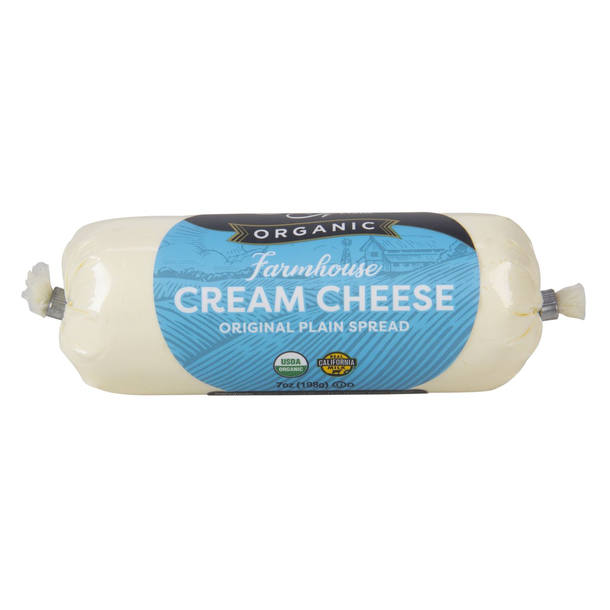 Sierra Nevada Cheese Company Farmhouse, Cream Cheese Chub, Organic