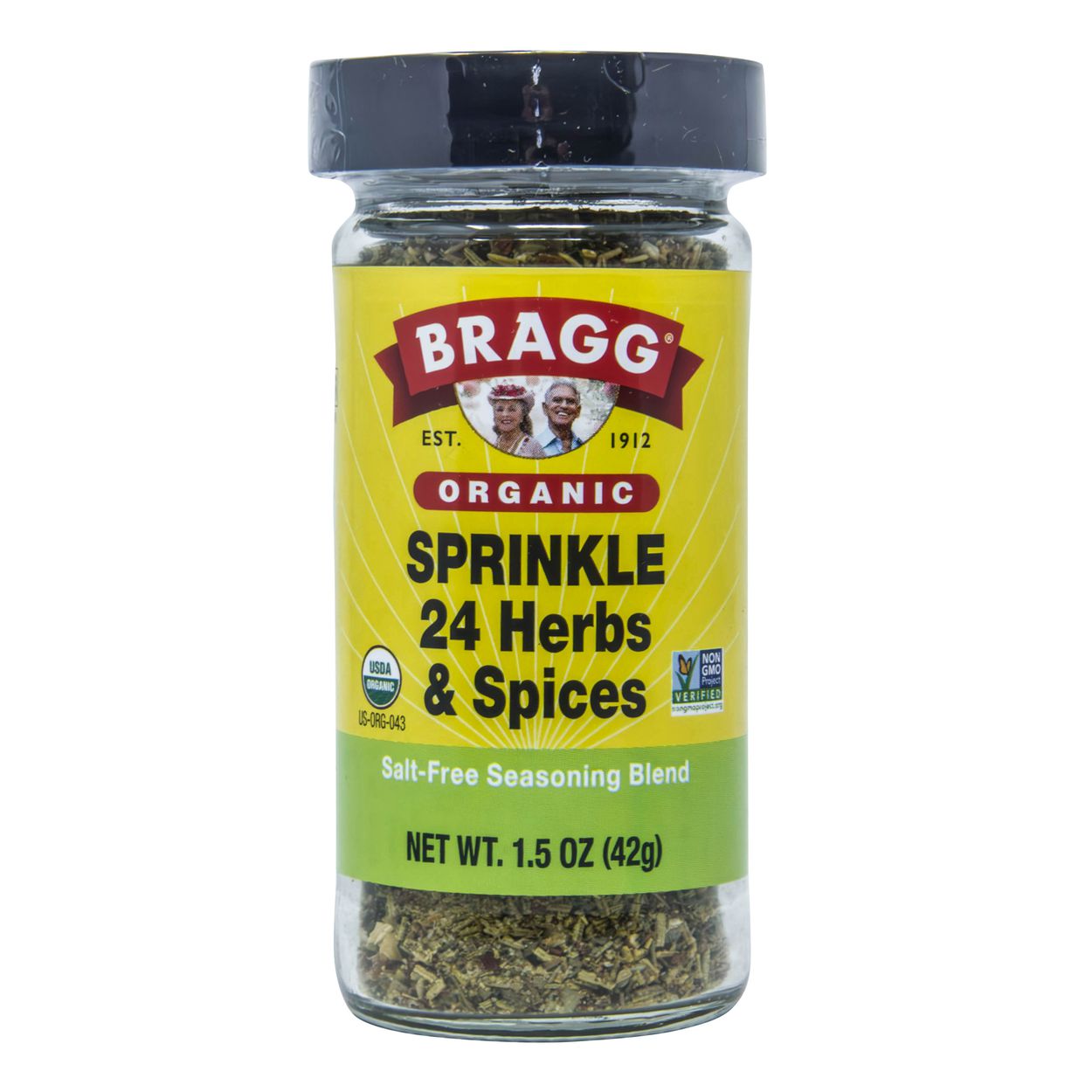 Bragg Seasoning 24 Herbs & Spices Sprinkle Organic - 1.5 Oz