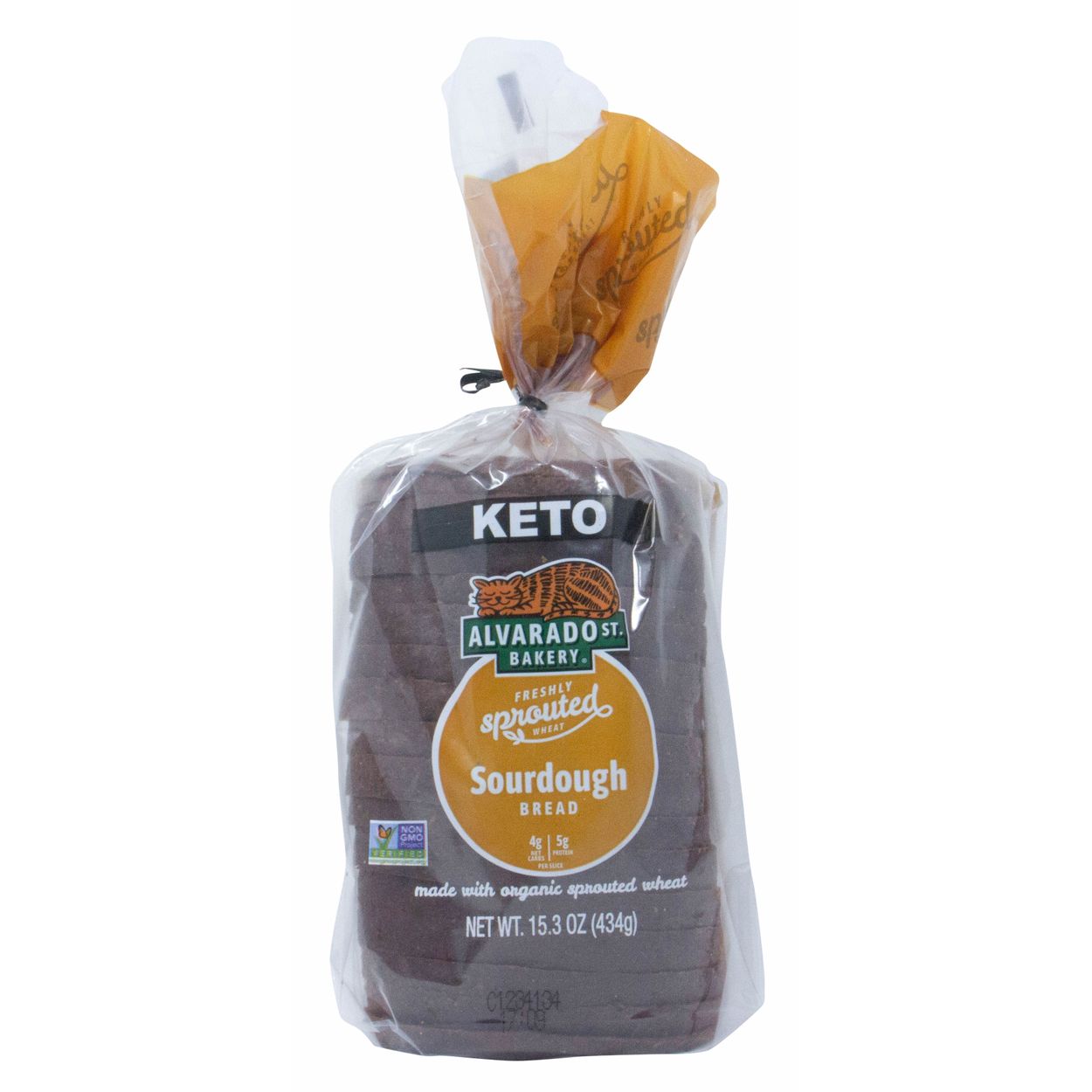 Alvarado Street Bakery Sprouted Wheat Sourdough Bread, Keto